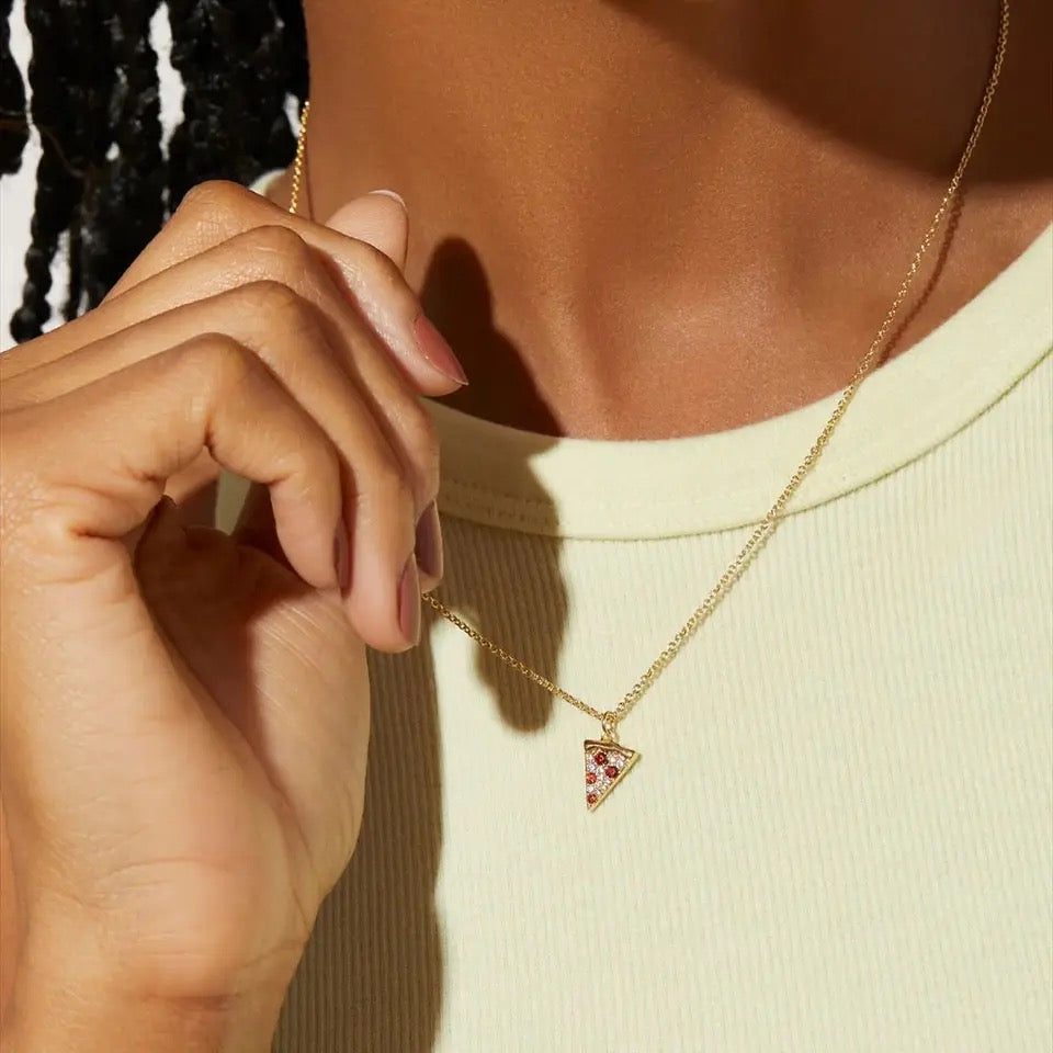 Slice of Pizza Necklace