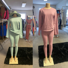LANA SET (ROSE & MINT GREEN)