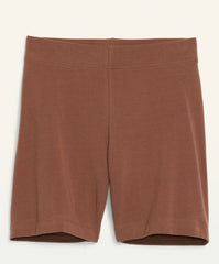 BASIC HIGH WAIST BIKER SHORTS
